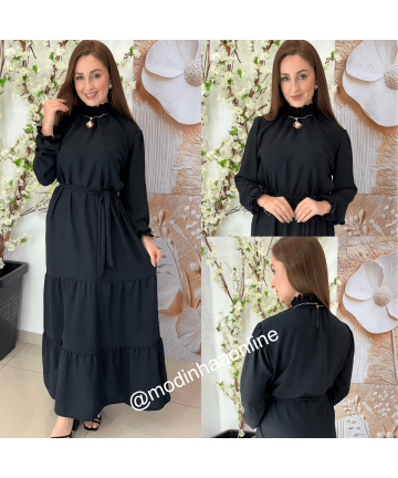 Vestido Marta Preto